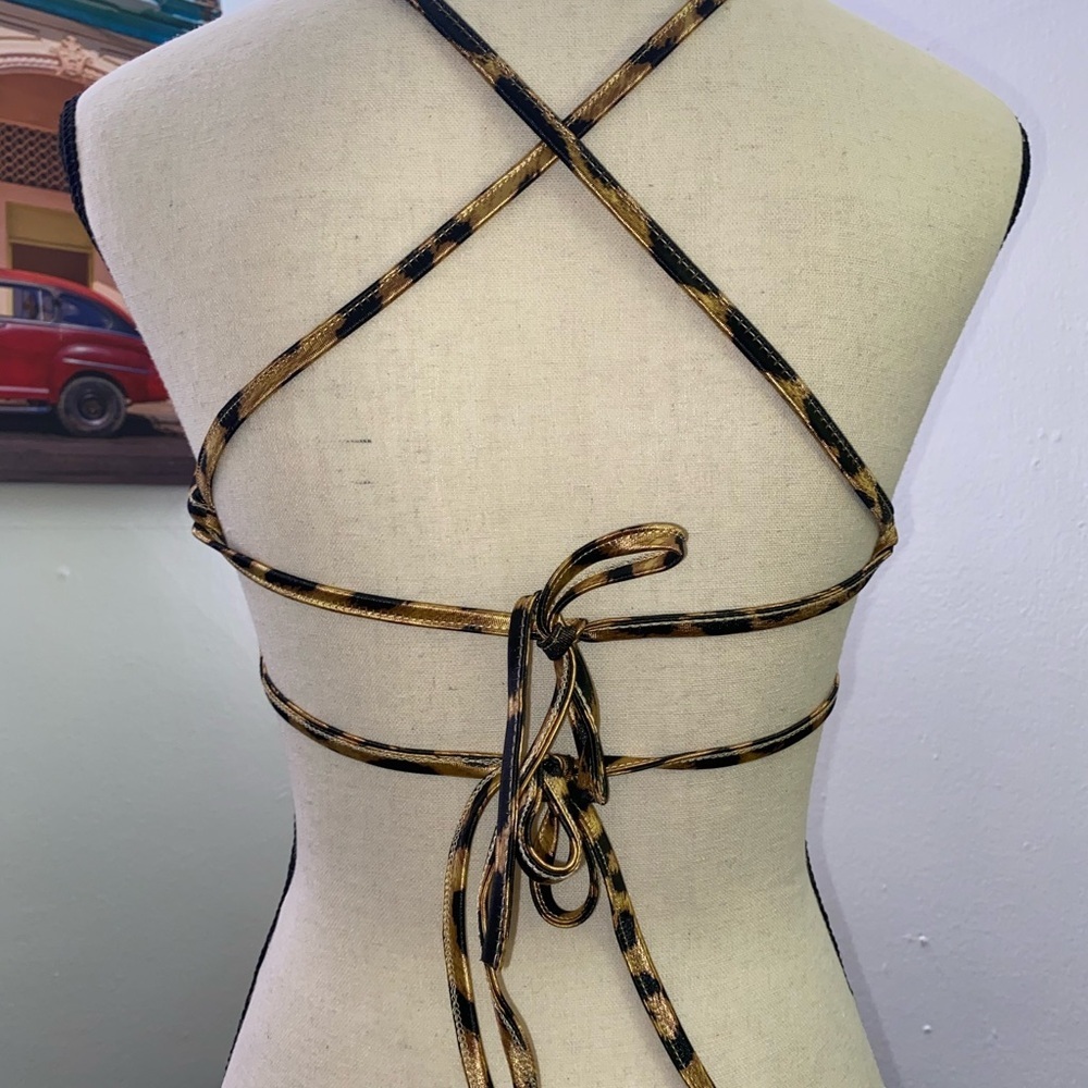 Wild Leopard Print Cami Top - Picture 4 of 4